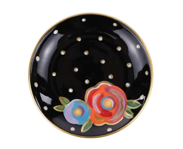 Flowers and Dots Trinket Tray