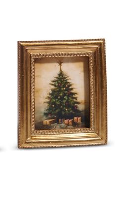 Small Framed Christmas Art | Tree