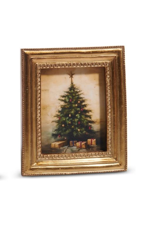 Small Framed Christmas Art | Tree