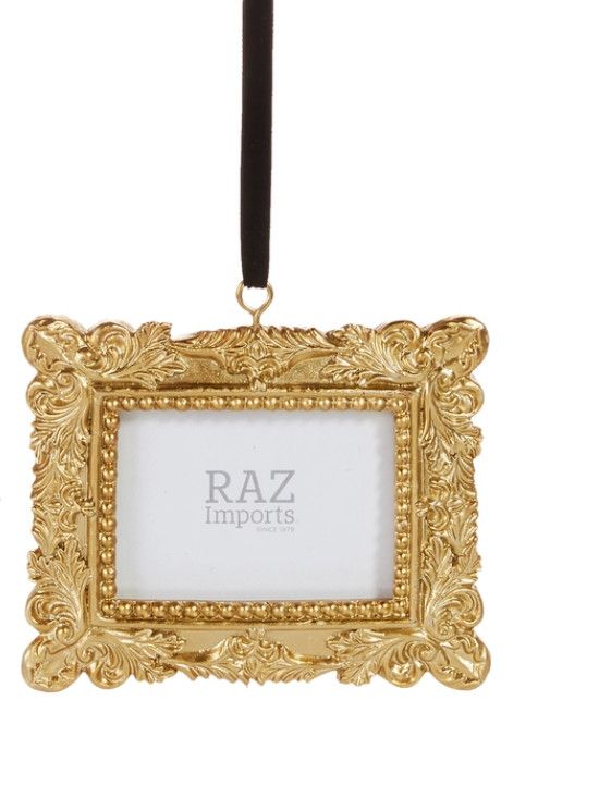 Vintage Photo Frame Ornaments | Square
