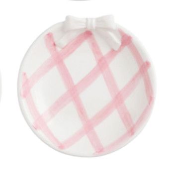 White Bow Tidbit Dish