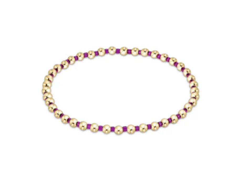 Hope Grateful Bracelet Fuchsia