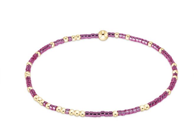 Hope Unwritten Bracelet Pink Metallic