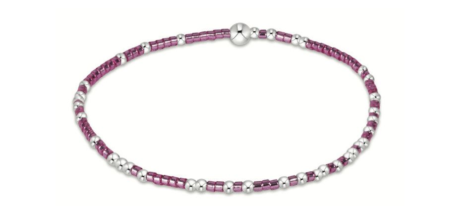 Hope Unwritten Sterling Bracelet Pink Metallic