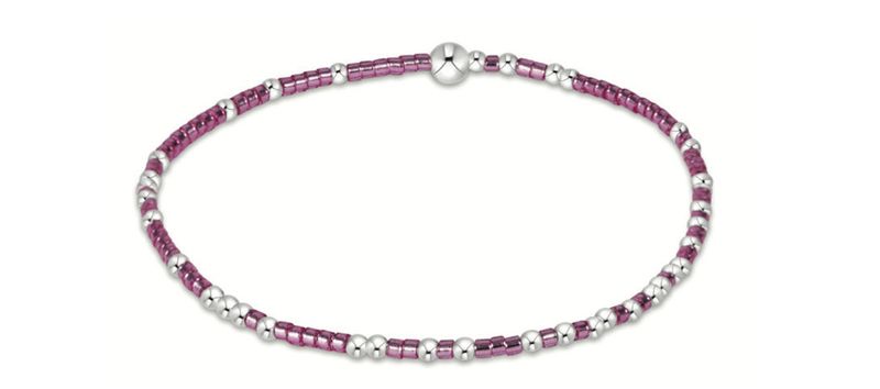 Hope Unwritten Sterling Bracelet Pink Metallic