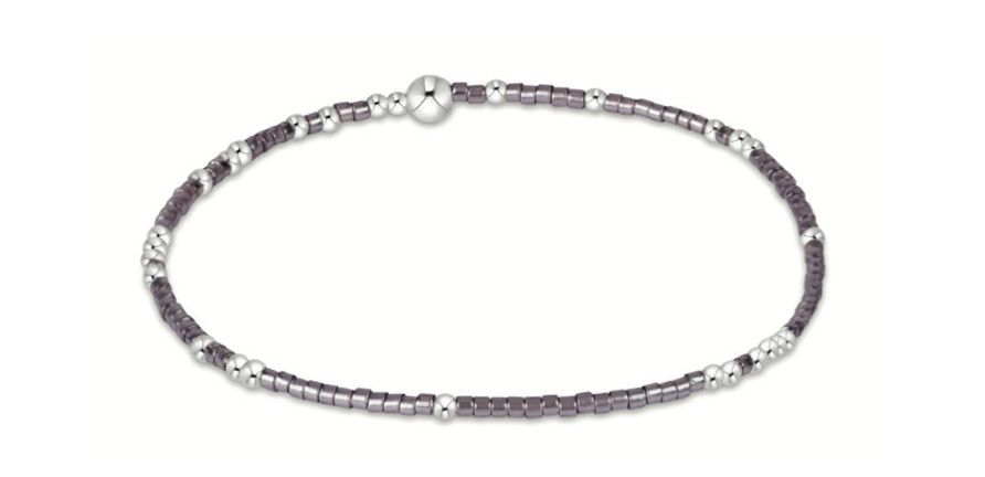 Hope Unwritten Sterling Bracelet Taupe With a Twist