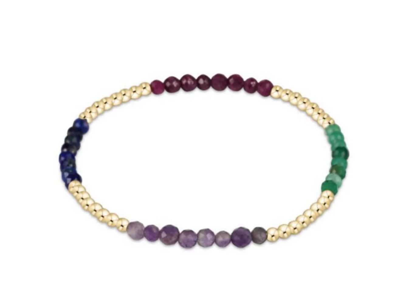 Blissful Pattern 2.5mm Bead Bracelet Hot Mess fw25