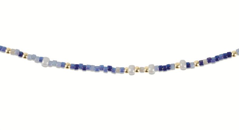 15&quot; Choker Hope Unwritten Is a Smurf&#39;s Butt Blue