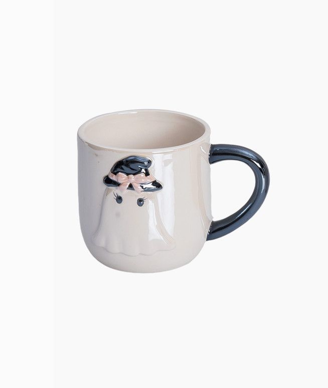 Pearlized Ghost Mug | With Hat