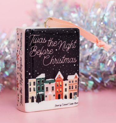 Twas the Night Before Christmas Book Ornament
