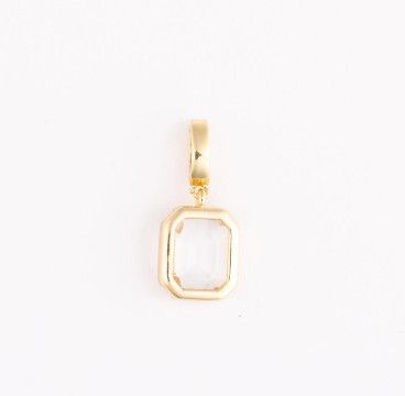 Birthstone Luxe Charm, Style: April
