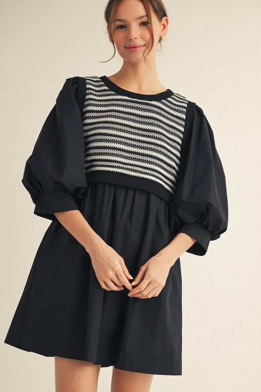 The Poppy Dress, Color: Black, Size: S