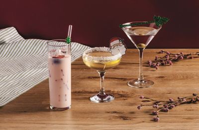 Holiday Bar Accessories Drink Marker Set