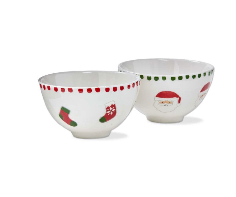 Holiday Cheer Snack Bowl, Style: Santa