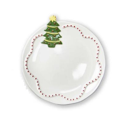Holiday Cheer Appetizer Plate Tree