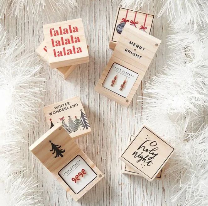 Holiday Treasure Box Earrings