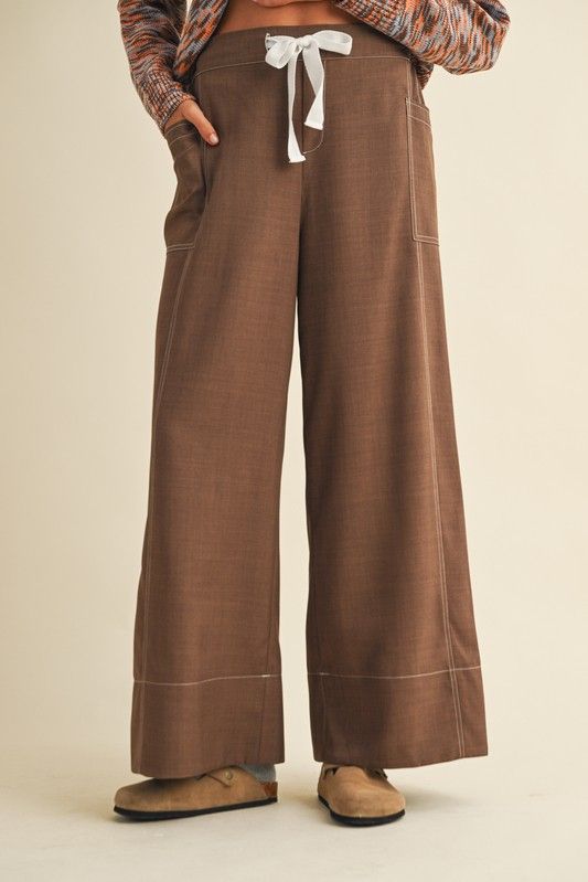 The Paris Cropped Pant, Color: Mocha, Size: S