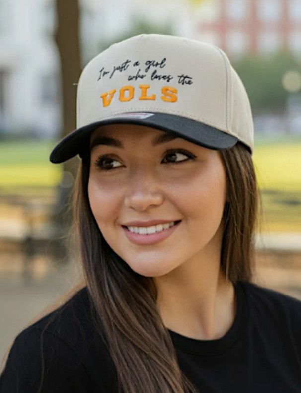 Vols® Natural/Black Just a Girl Hat
