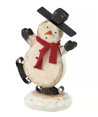 Snowman Skate Chunky Sitter