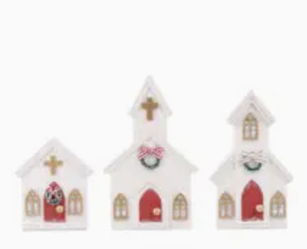 Wooden Christmas Church