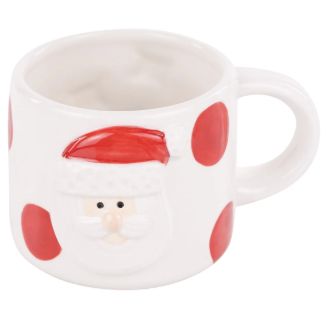 Santa Dots Mug