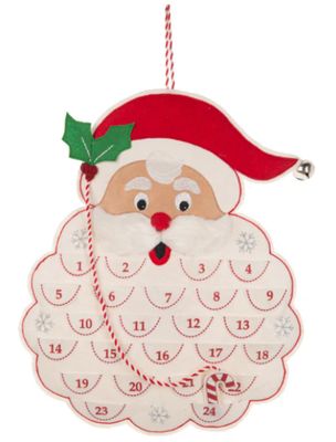 Santa Wall Advent Calendar