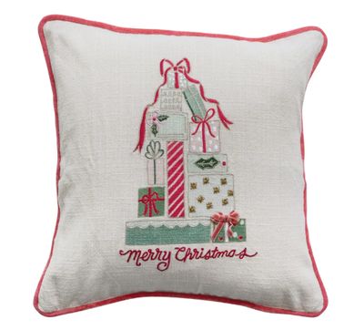 Merry Christmas Slub Pillow
