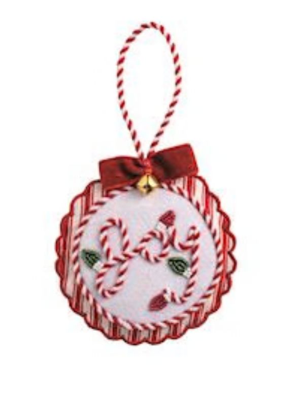 Joy Whimsy Christmas Ornament