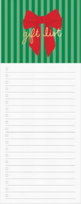 Christmas Magnetic Notepad | Gift List