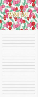 Christmas Magnetic Notepad | Wish List