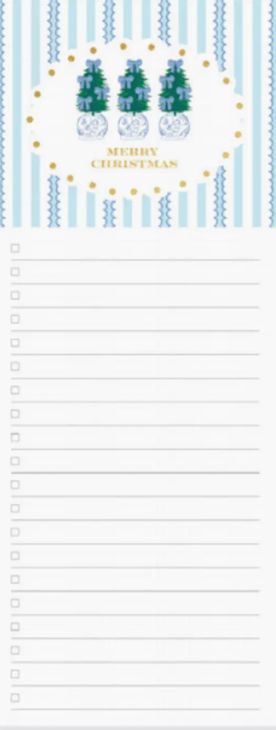 Christmas Magnetic Notepad | Merry Christmas