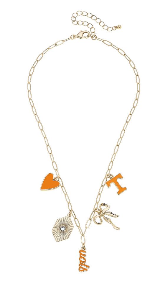 Tennessee Vols® Paper Clip Charm Necklace