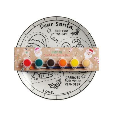 DIY Ceramic Christmas Plate