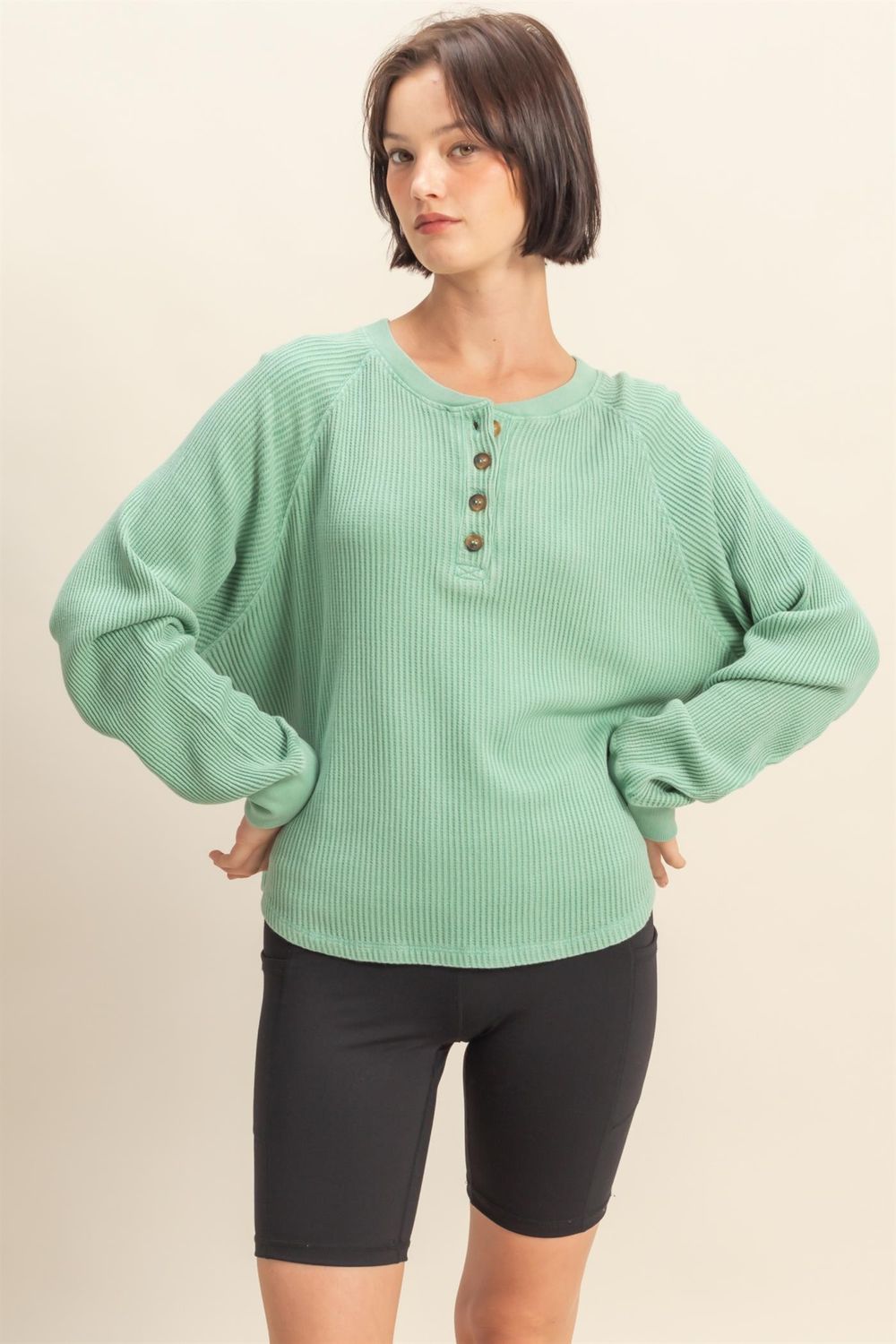 The James Top, Color: Emerald, Size: S