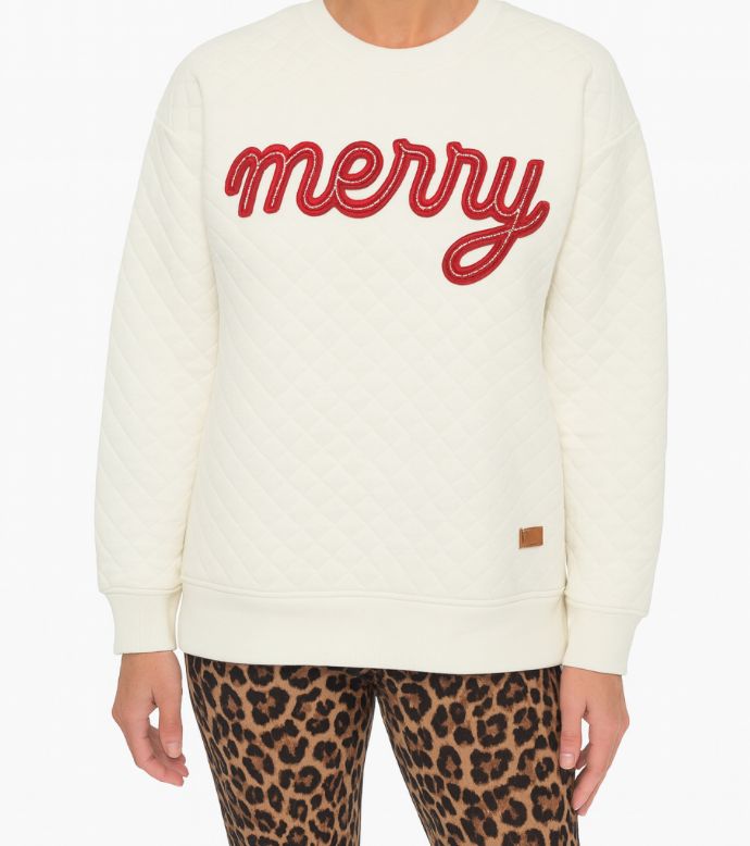 Candy Cane Merry Sweatshirt