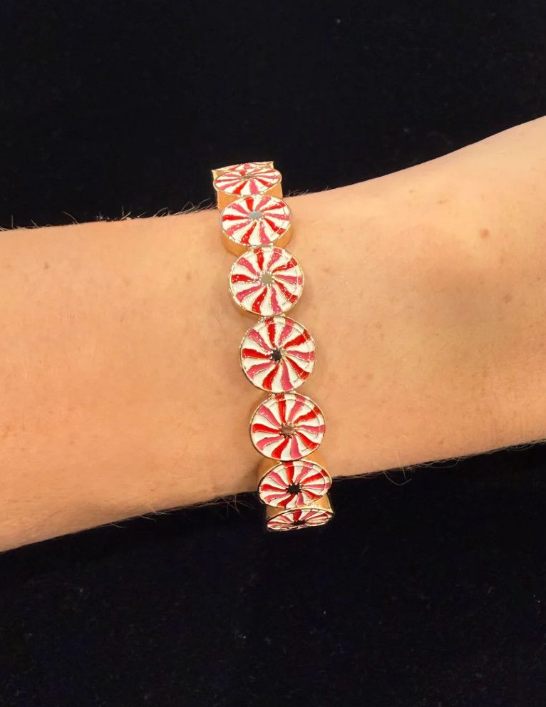 Peppermint Hinge Bangle
