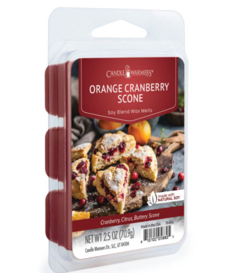 Wax Melt | Orange Cranberry Scone