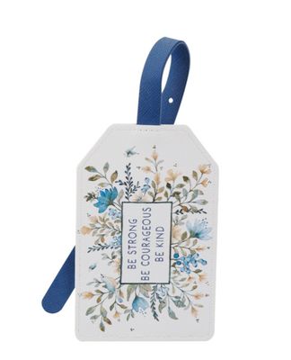 Luggage Tag | Be Strong Courageous