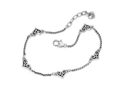 Alcazar Heart Anklet