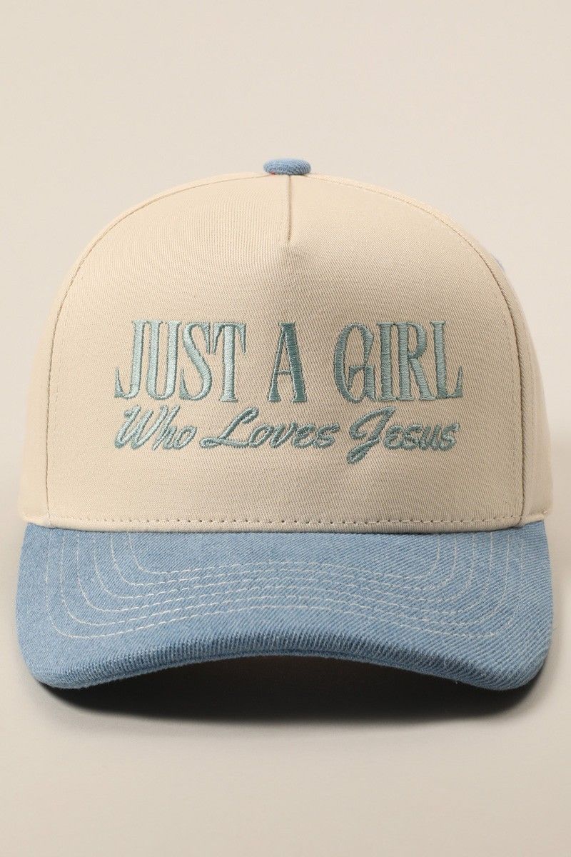 Just A Girl Cap