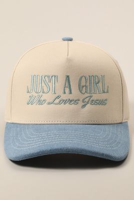 Just A Girl Cap