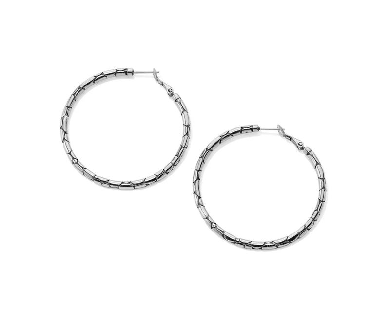Pebble Large Hoop Earrings