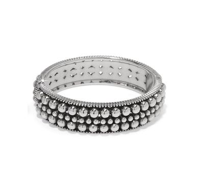 Pretty Tough Pierced Hinge Bangle