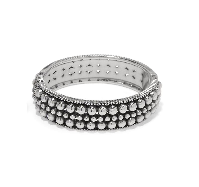 Pretty Tough Pierced Hinge Bangle