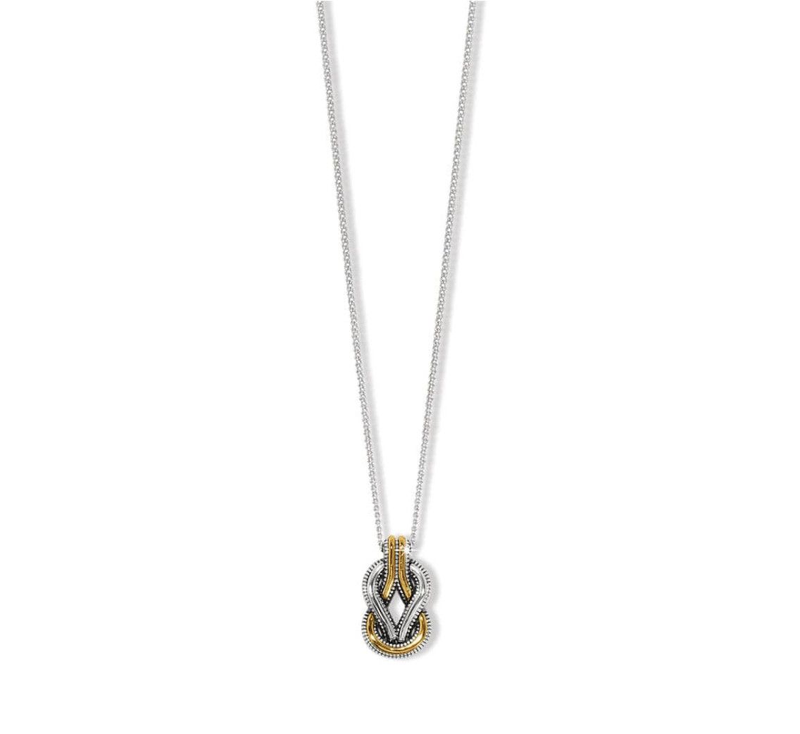 Interlok Harmony Two Tone Petite Necklace