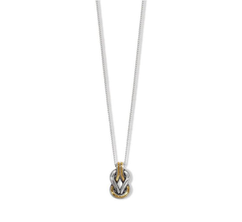 Interlok Harmony Two Tone Petite Necklace