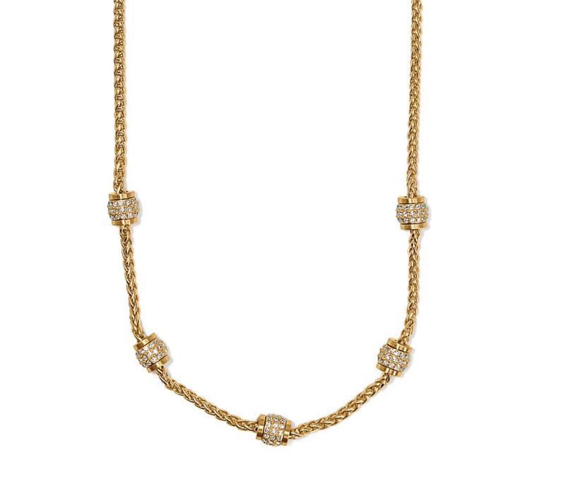 Meridian Petite Short Necklace Gold