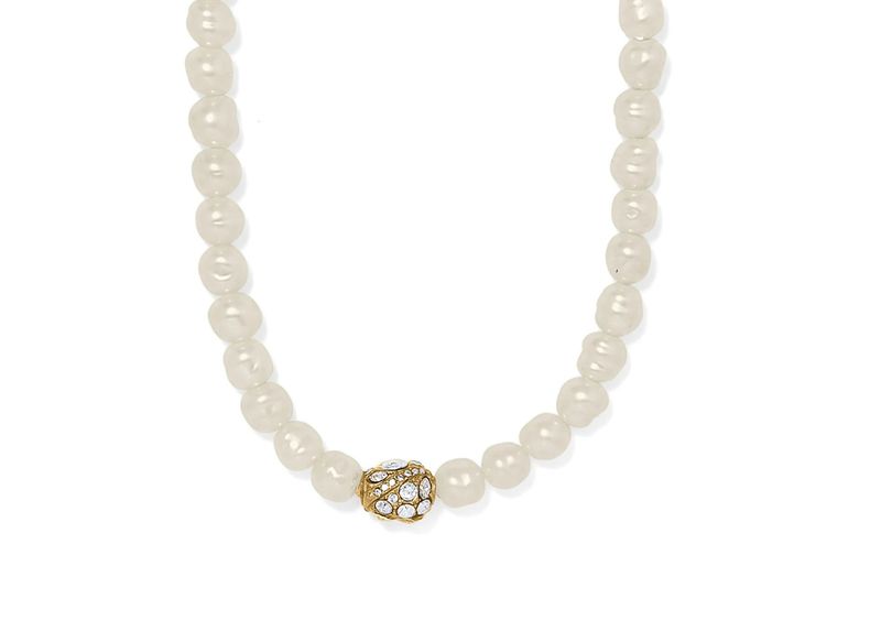 Trust Your Journey Pearl Necklace