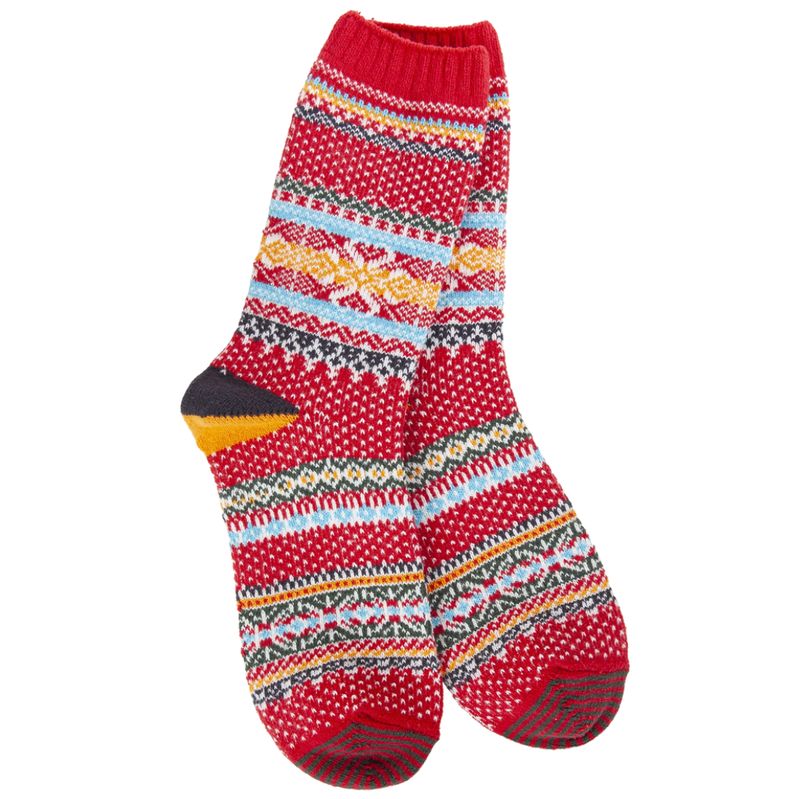 World&#39;s Softest Holiday Seasonal Crew Sock