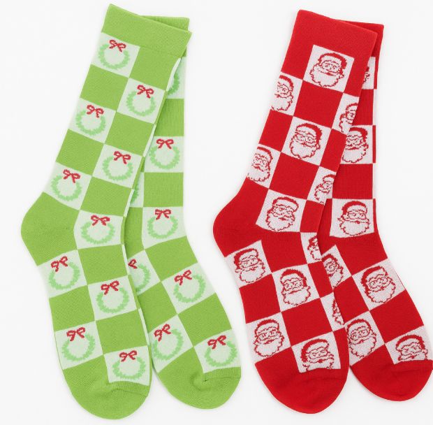 World&#39;s Softest Holiday Crew Sock